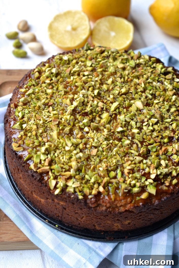 Pistachio & Lemon Cake | Every Last Bite Pistachio & Lemon Cake