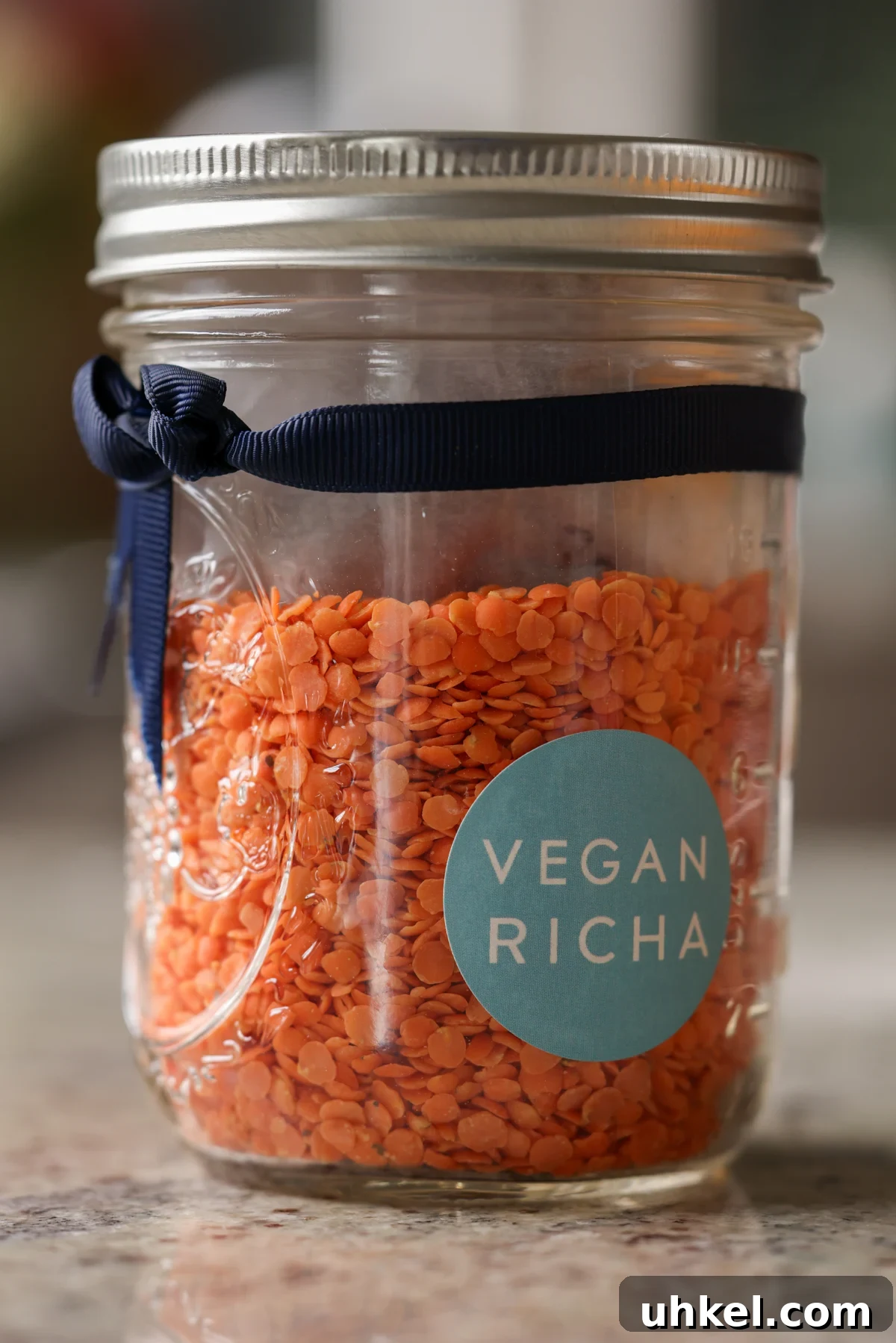 Homemade Dal Tadka Jar Mix: Indian Lentil Soup 3 jar of red lentil soup mix