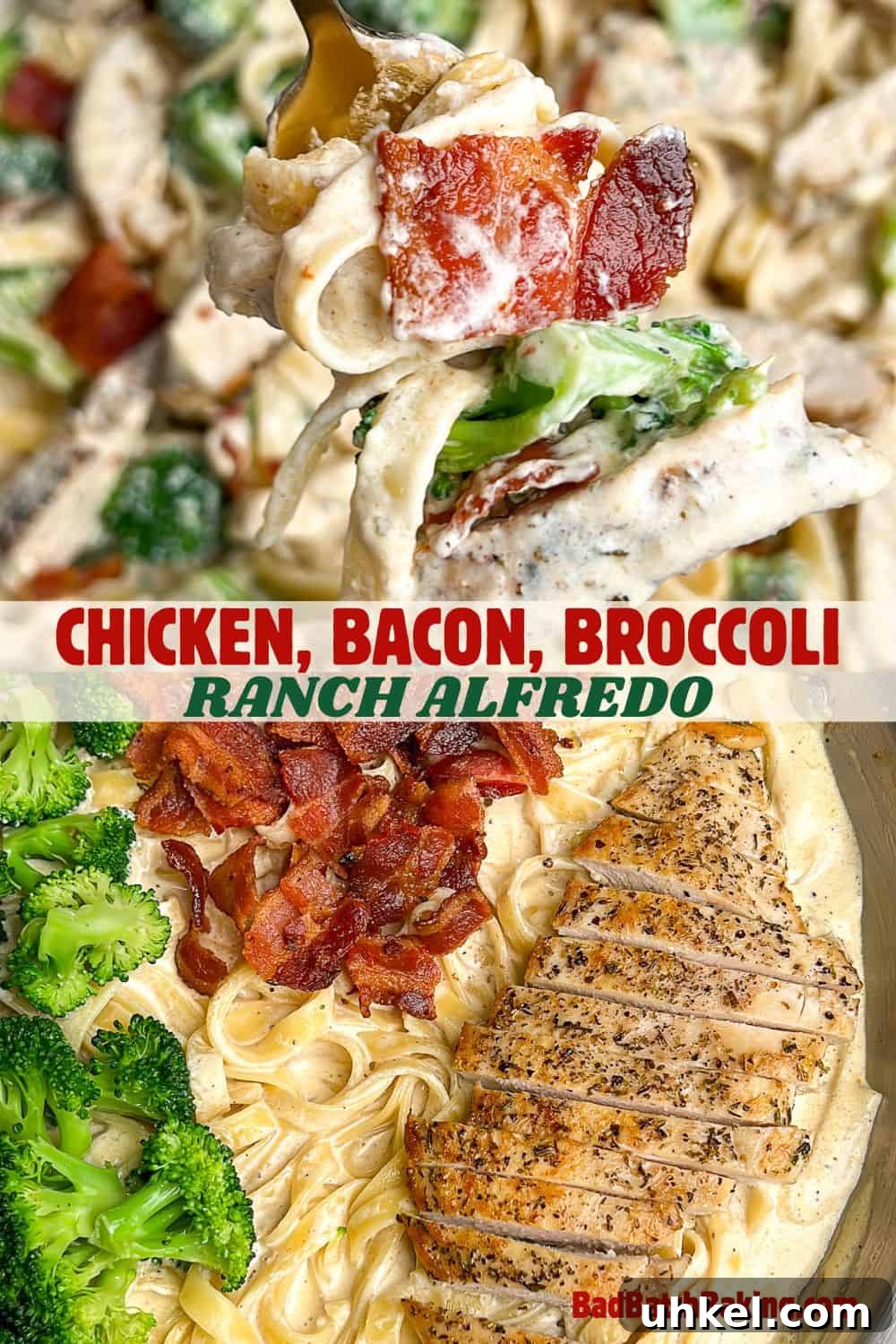 Creamy Chicken, Bacon and Broccoli Alfredo 9 chicken fettuccini alfredo