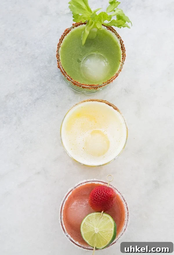 Drink Your Veggies: 7 Refreshing Vegetable Cocktail Recipes 2 Three healthy cocktail recipes made with fresh vegetable juice and fruit juice.