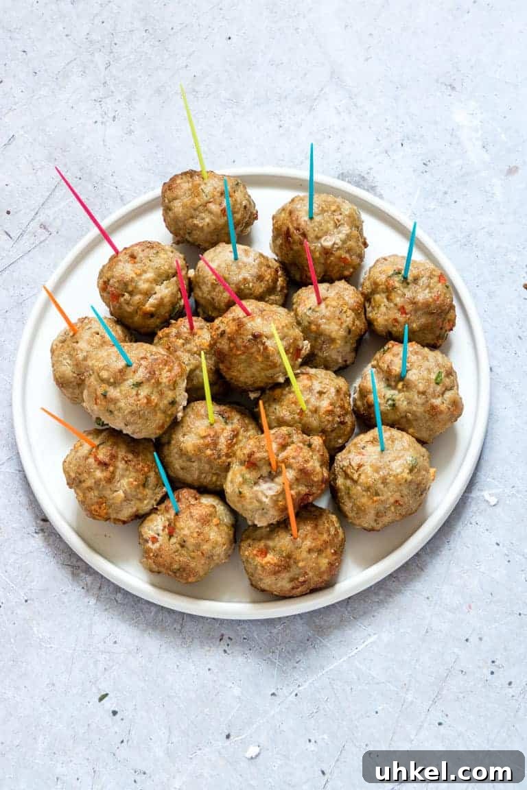 31 Sunday Meal Prep Ideas to Fuel Your Week 17 air fryer turkey meatballs