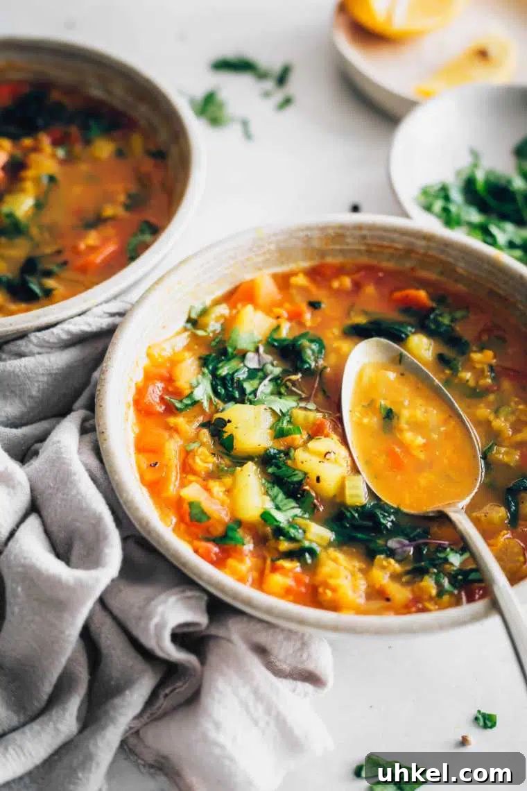 31 Sunday Meal Prep Ideas to Fuel Your Week 22 vegan lentil soup