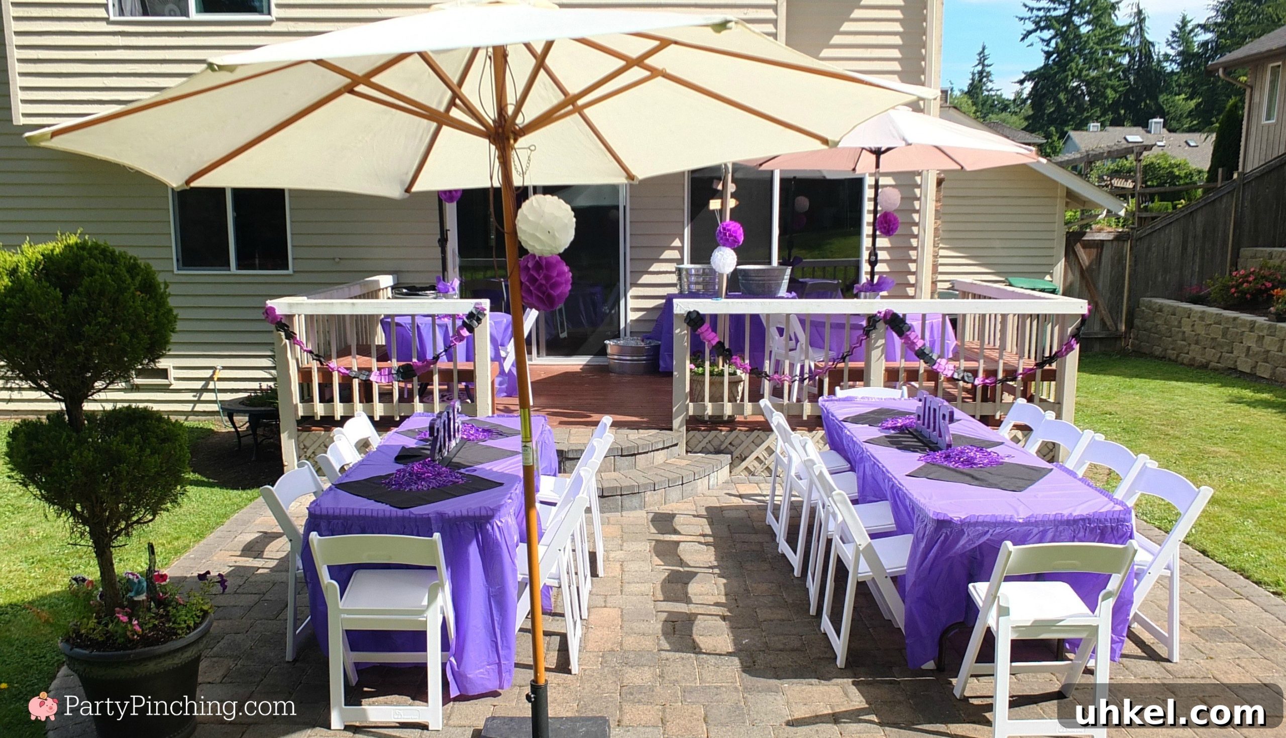 Art-Themed Graduation Party Ideas and Decor 20 display of graduation photos and art