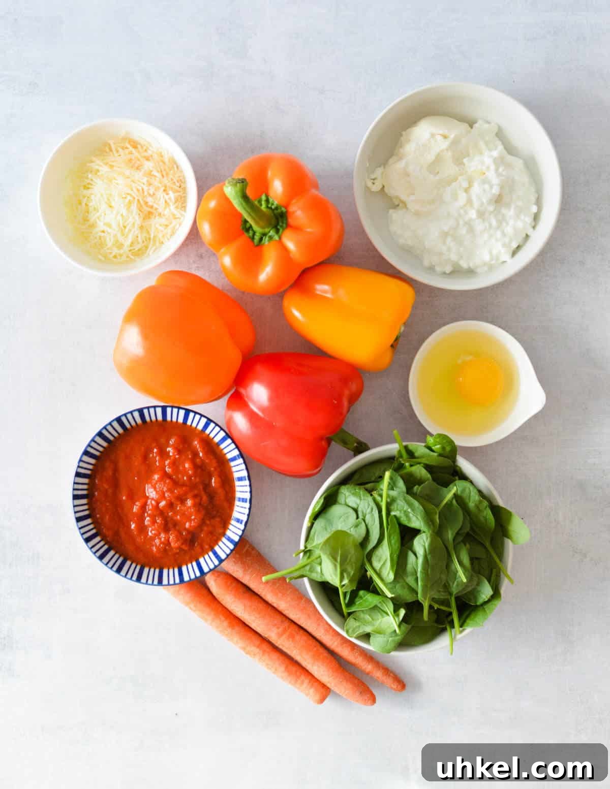 Lasagna Stuffed Bell Peppers with Savory Italian Filling 3 img 36187 2